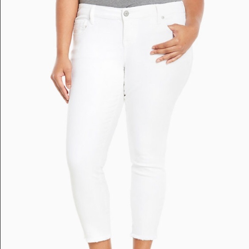 White Ankle Jeans